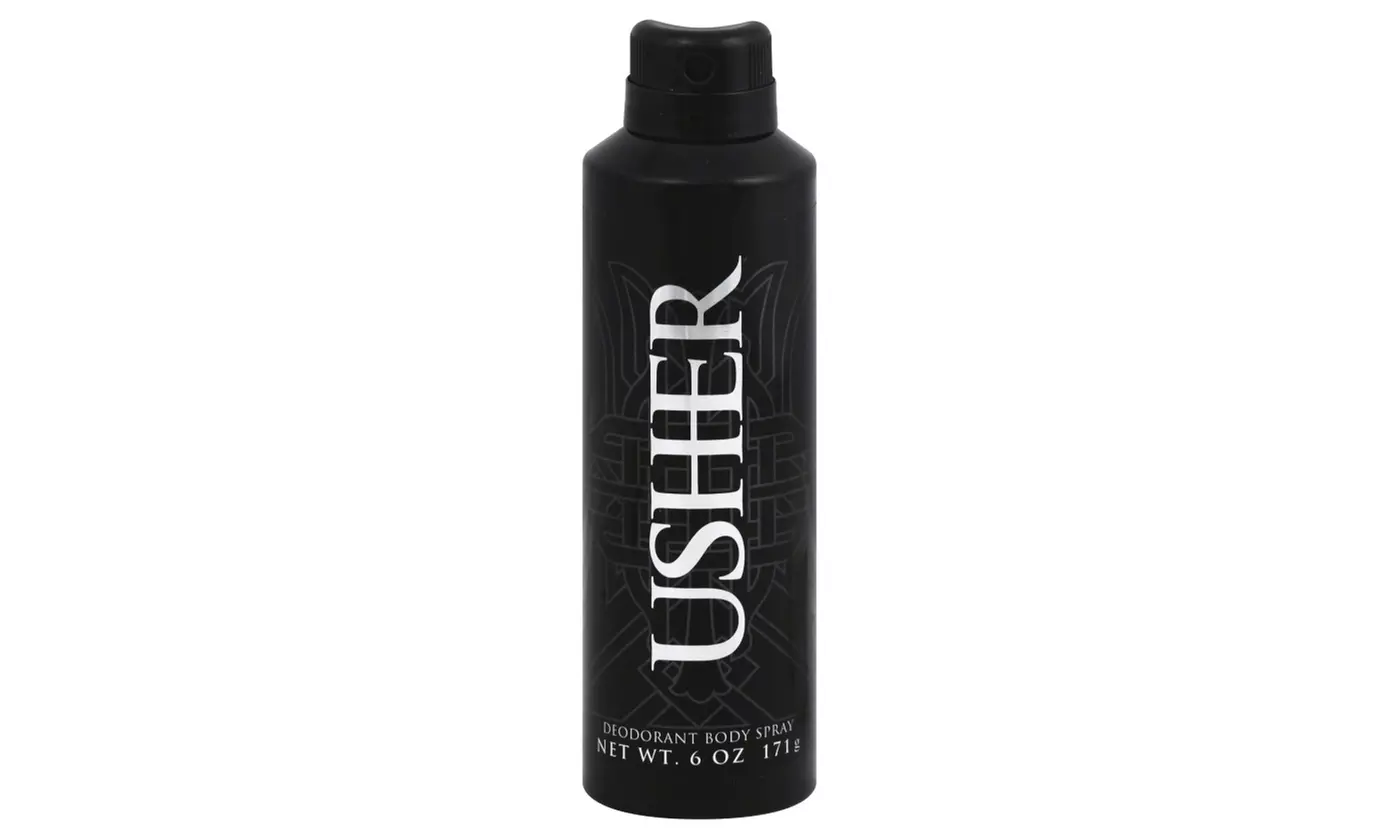 Usher Deodorant spray 6.0 oz / 171 g For Men  - Primary Image