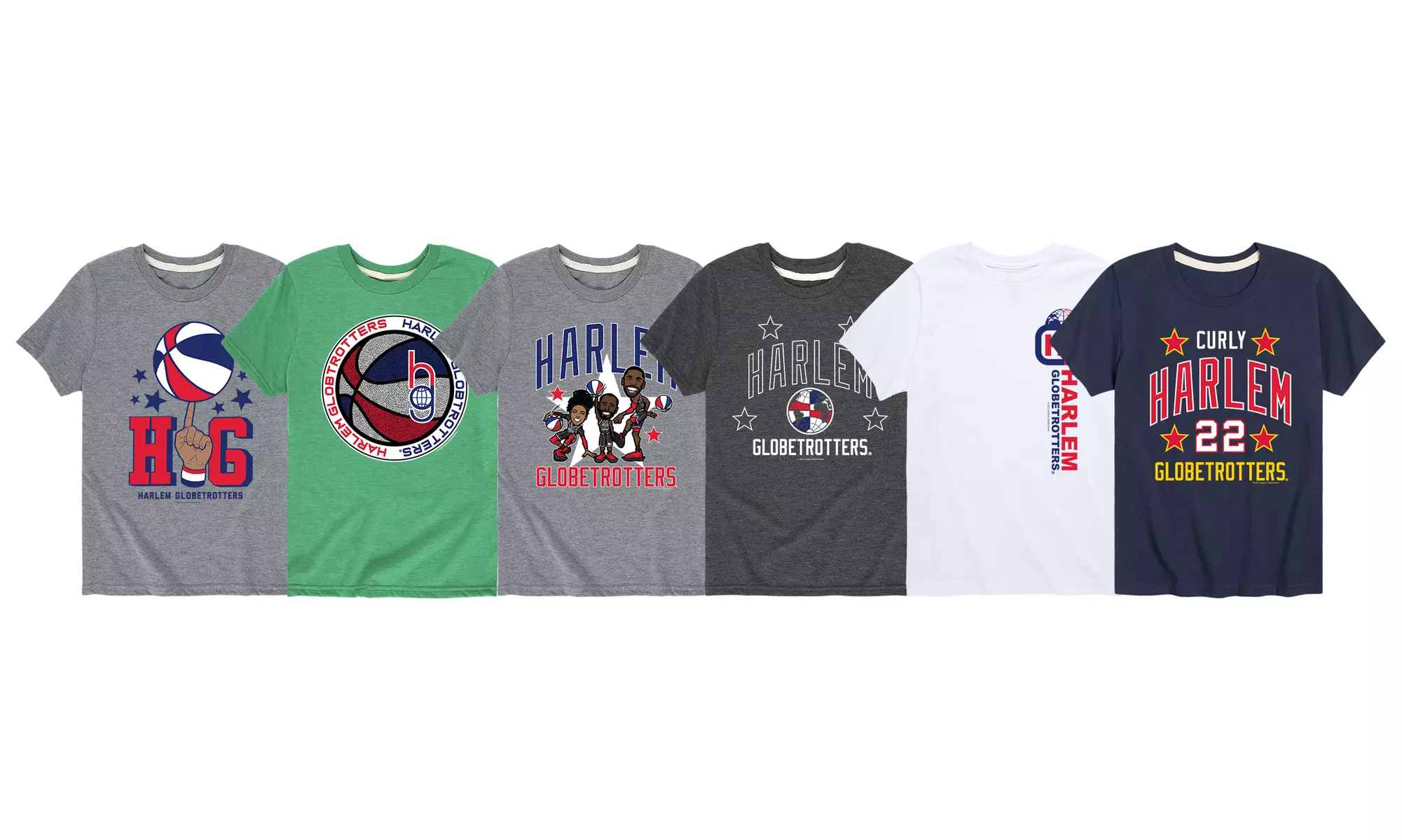 Harlem Globetrotters Kid's Tees Officially Licensed - Primary Image