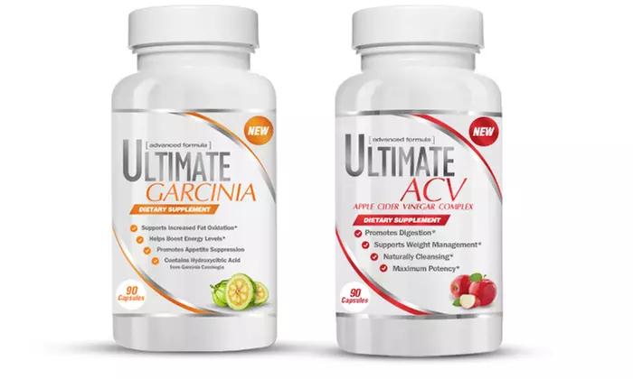 Ultimate Apple Cider Vinegar & Ultimate Garcinia - Two-Step Weight Management  