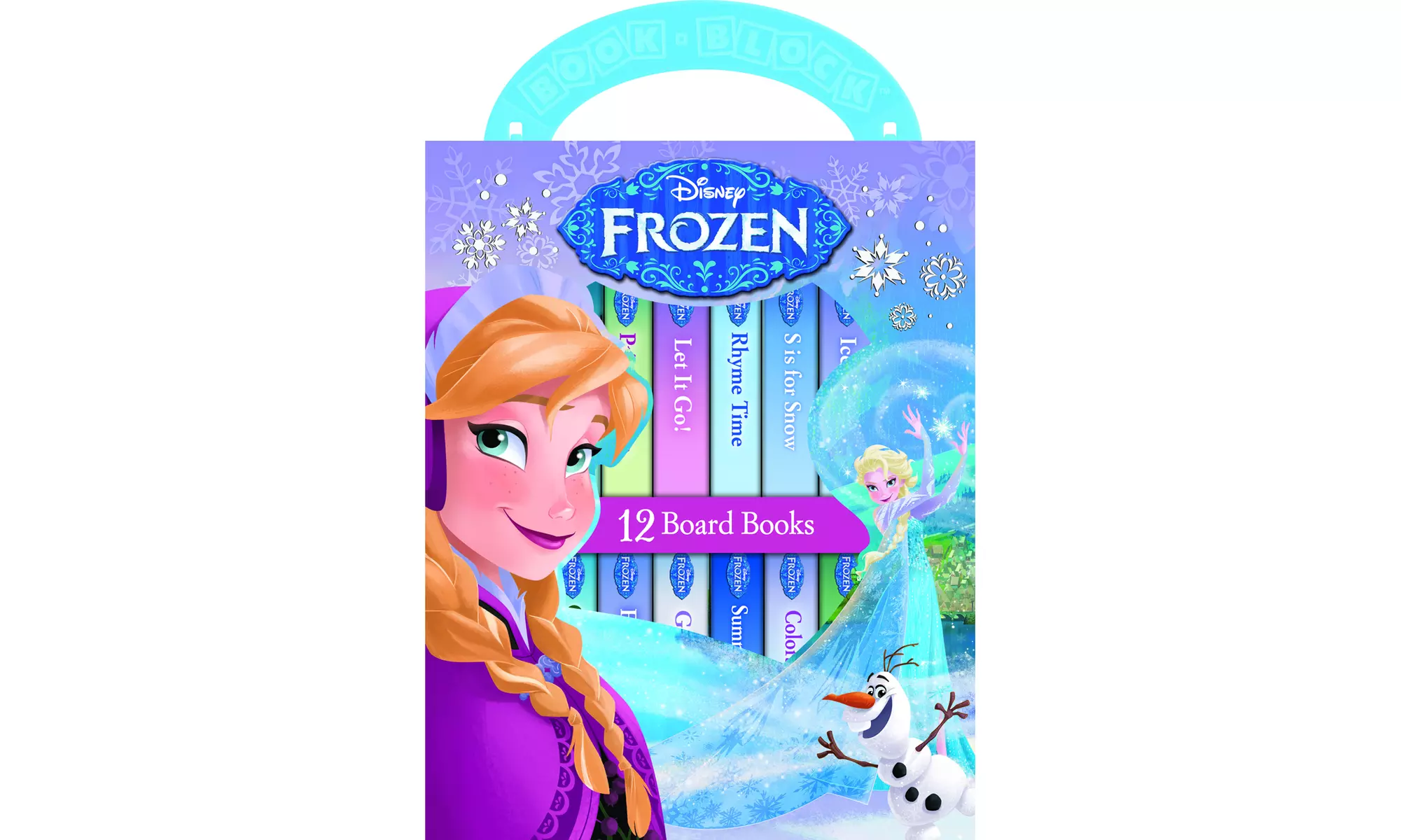 Disney Frozen - My First Library Board Book Block 12-Book Set - PI Kids - Primary Image