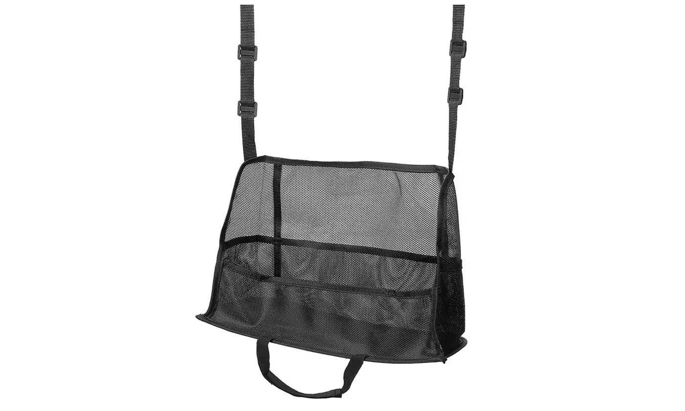 iMounTEK Mesh Pocket Organizer Handbag Holder Car Seat Storage and Barrier Net