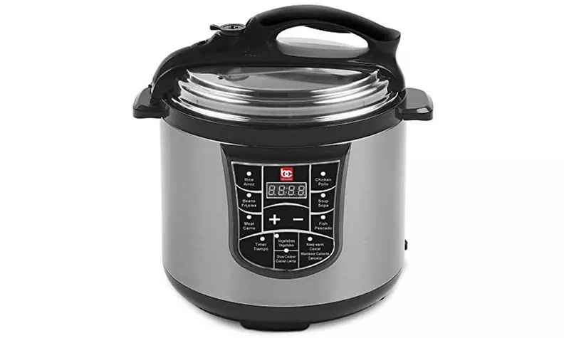 Bene Casa BC-74786 5L Electric Pressure Cooker Black (Refurbished) - Primary Image