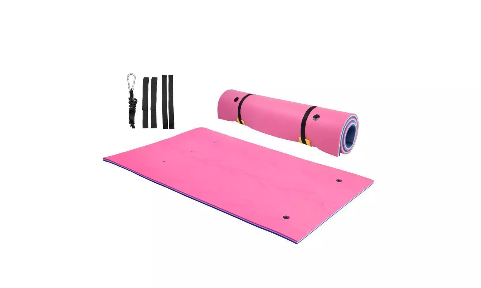 9 ft x 6 ft Floating Mat, Water Foam Pad Pool Recreation - Primary Image
