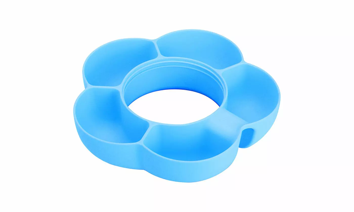 Silicone Reusable Stanley Cup Snack Tray for Stanley 40 Oz Tumbler