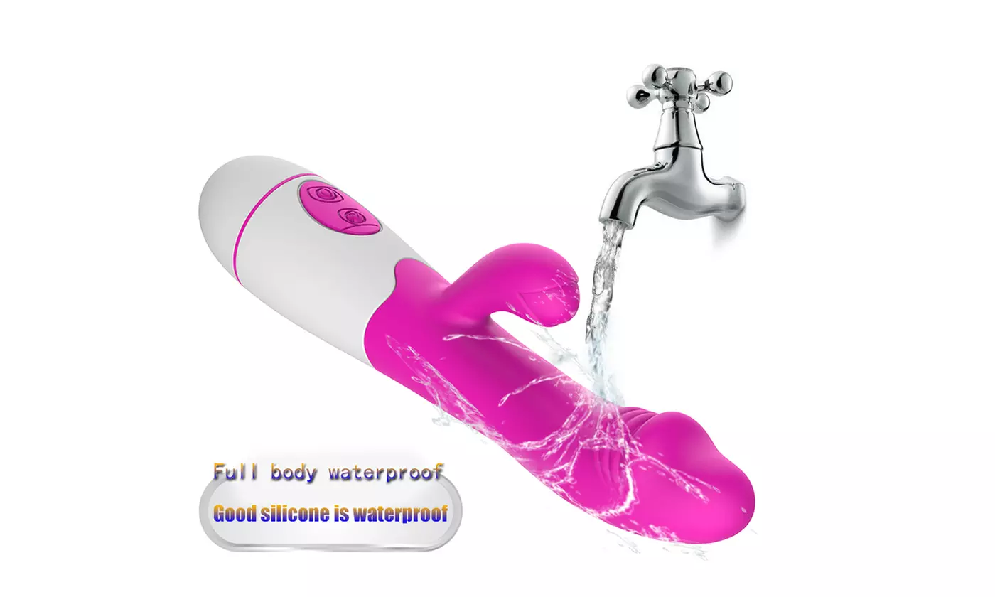 Rabbit Vibrator Powerful Dildo Vibrator G-Spot Massager Waterproof Sex Toys 