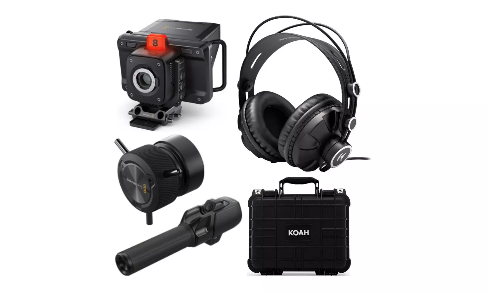 Blackmagic Design Studio Camera 4K Pro with Focus Demand Bundle - Primary Image