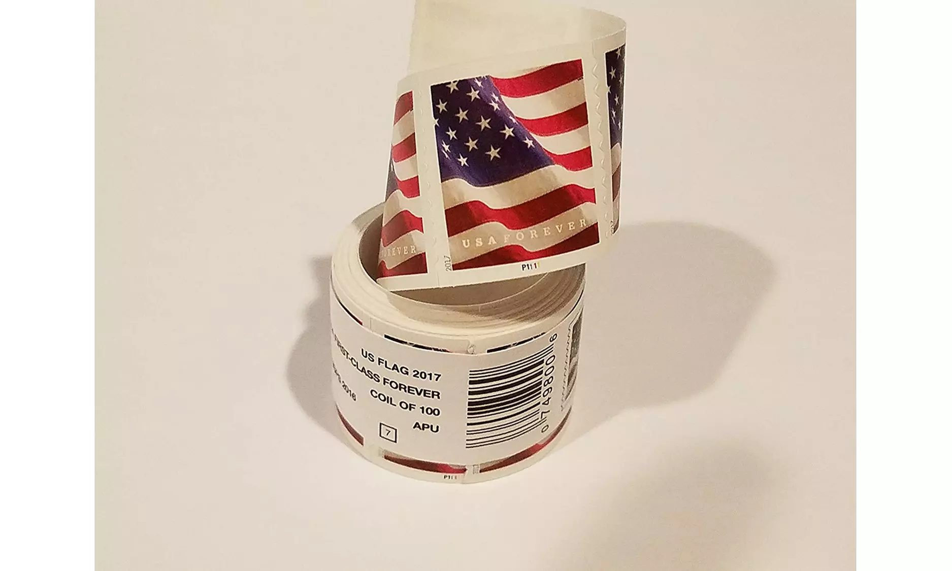 USPS US Flag 2017 Forever Stamps - Roll of 100 - Primary Image