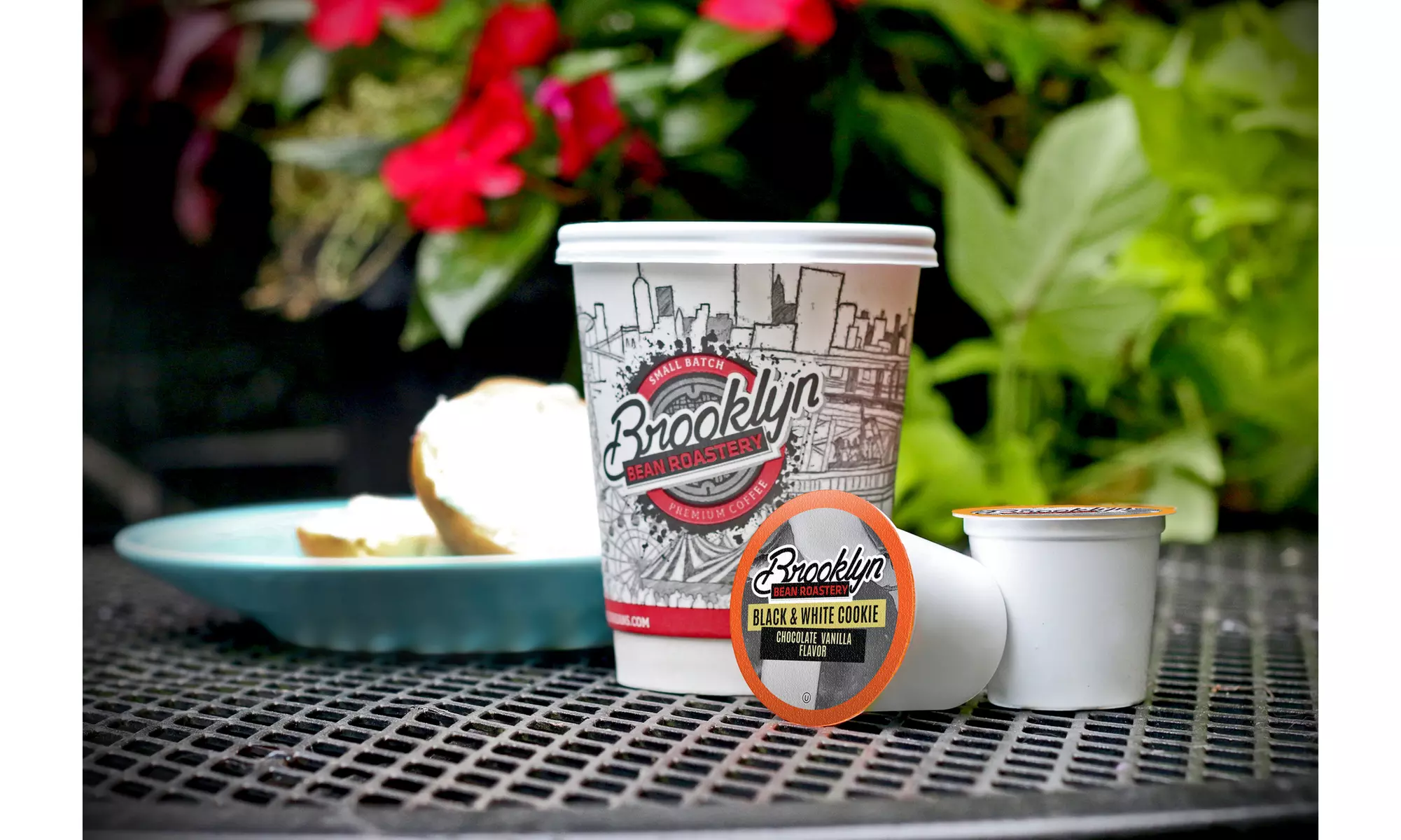 Brooklyn Beans Black and White Cookie Coffee for Keurig K-Cup Brewers, 40 Count