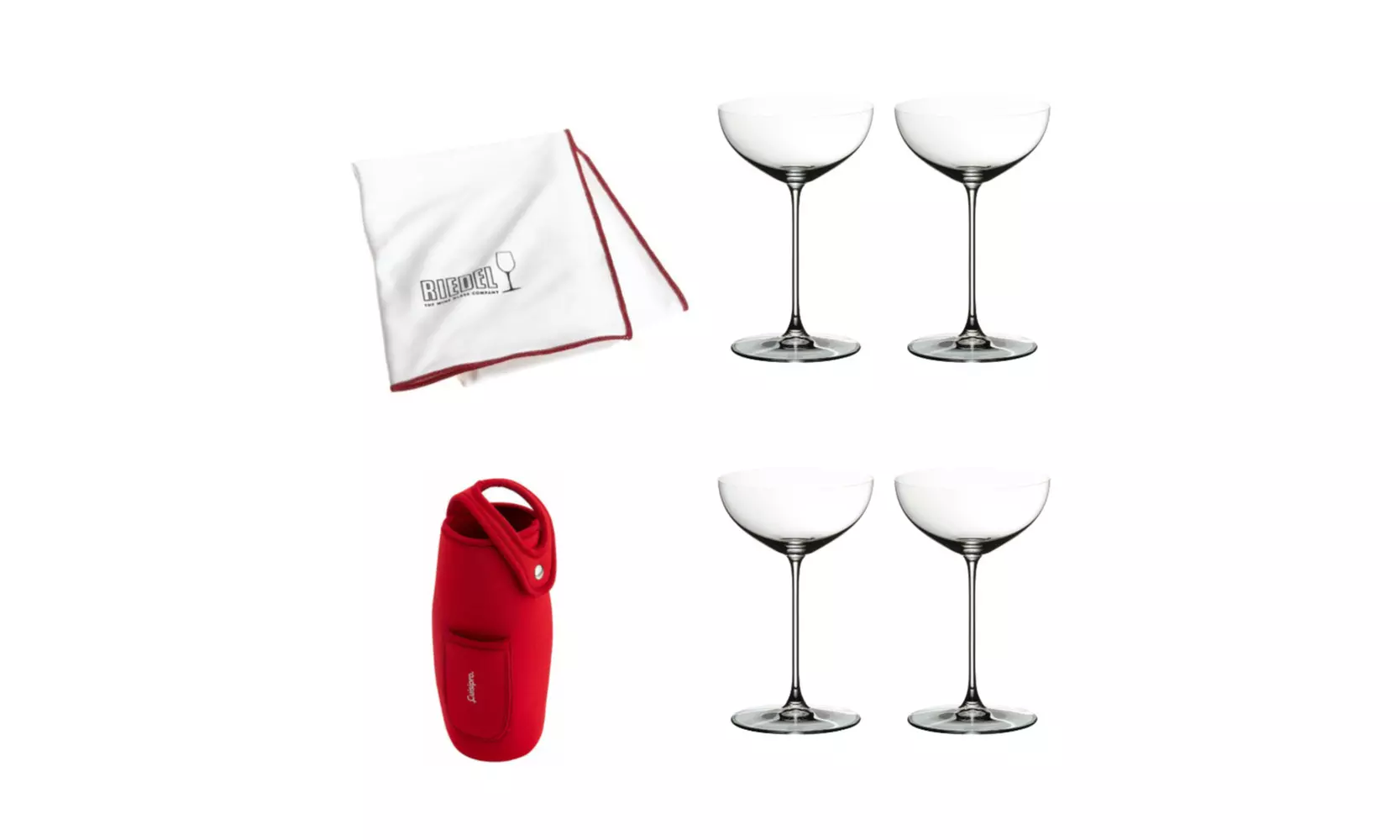 Riedel Veritas Moscato/Coupe/Martini Glass (4-Pack) Bundle - Primary Image
