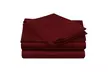 V&V Breathable Solid 400 Thread Count Egyptian Cotton Deep Pocket Sheet Set - Image 3
