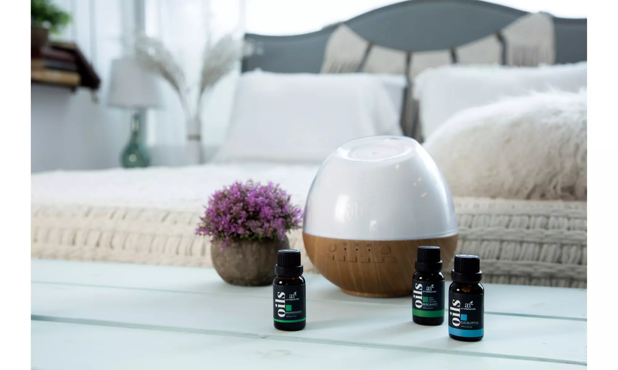 Artnaturals Sound Machine & Essential Oil Diffuser (300 Ml Tank) - Second Medium