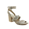 Image 3: Celebrity NYC Stacked Heel Leather Sandal