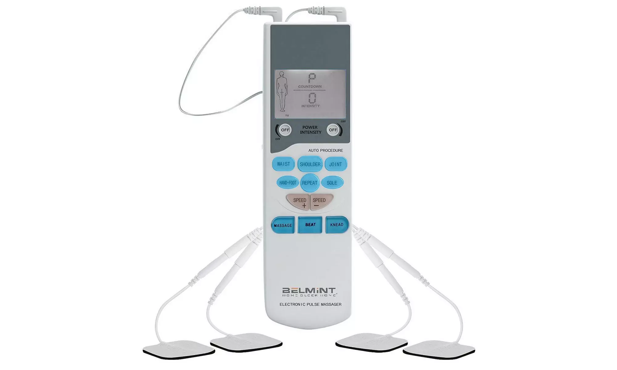 Tens Unit Electronic Pulse Massager, Muscle Stimulator For Therapy Pain Relief - Primary Image