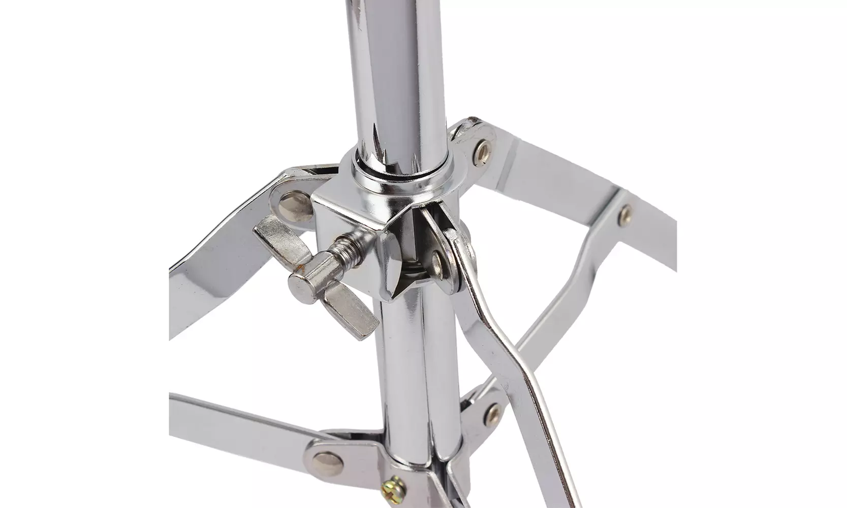 Portable Snare Drum Stand Tripod Silver - Second Medium