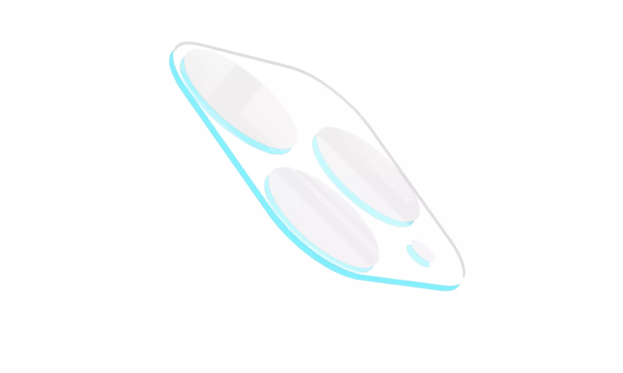 0.3 mm Camera Lens Protector Tempered Glass Film for iPhone11/11 Pro/11 Pro Max - Primary Image