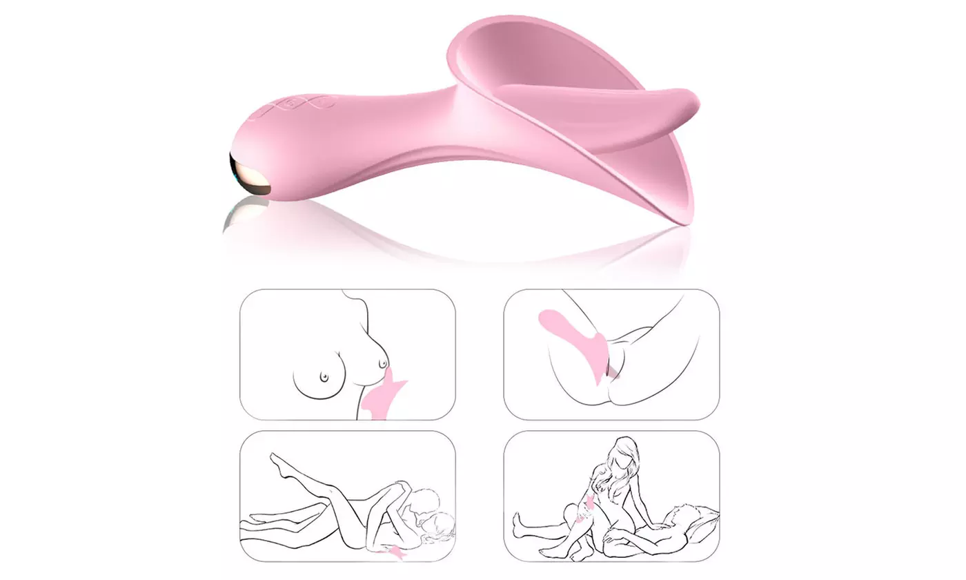 Clit Licking Tongue Sucking Vibrator G-Spot Oral Massager Sex Toys