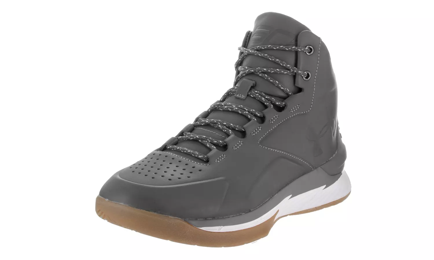 Under Armour Men's UA Curry 1 Lux Mid Lth Basketball Shoe - Primary Image