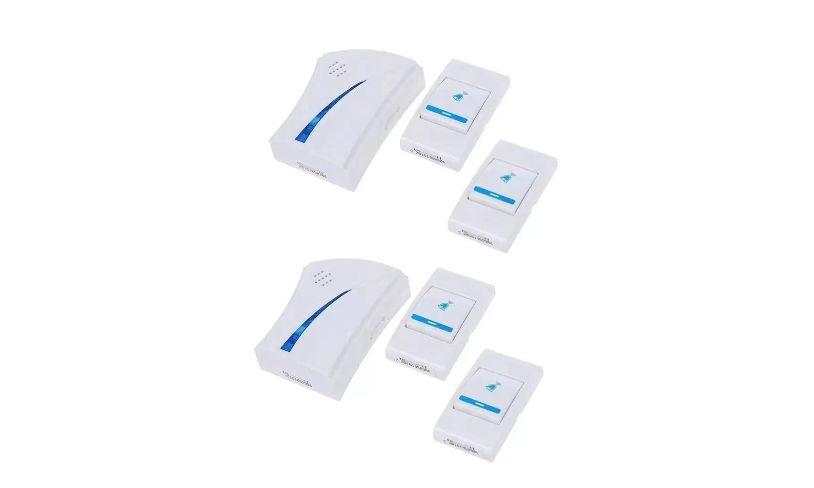 US 1-2 Pc 36 Songs Melody Music Wireless Doorbell Door Bell 2 Remote Control