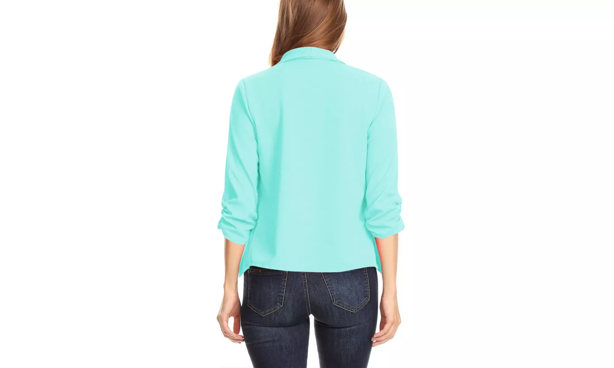Women's Casual Office Wear Basic Solid Blazer Jacket