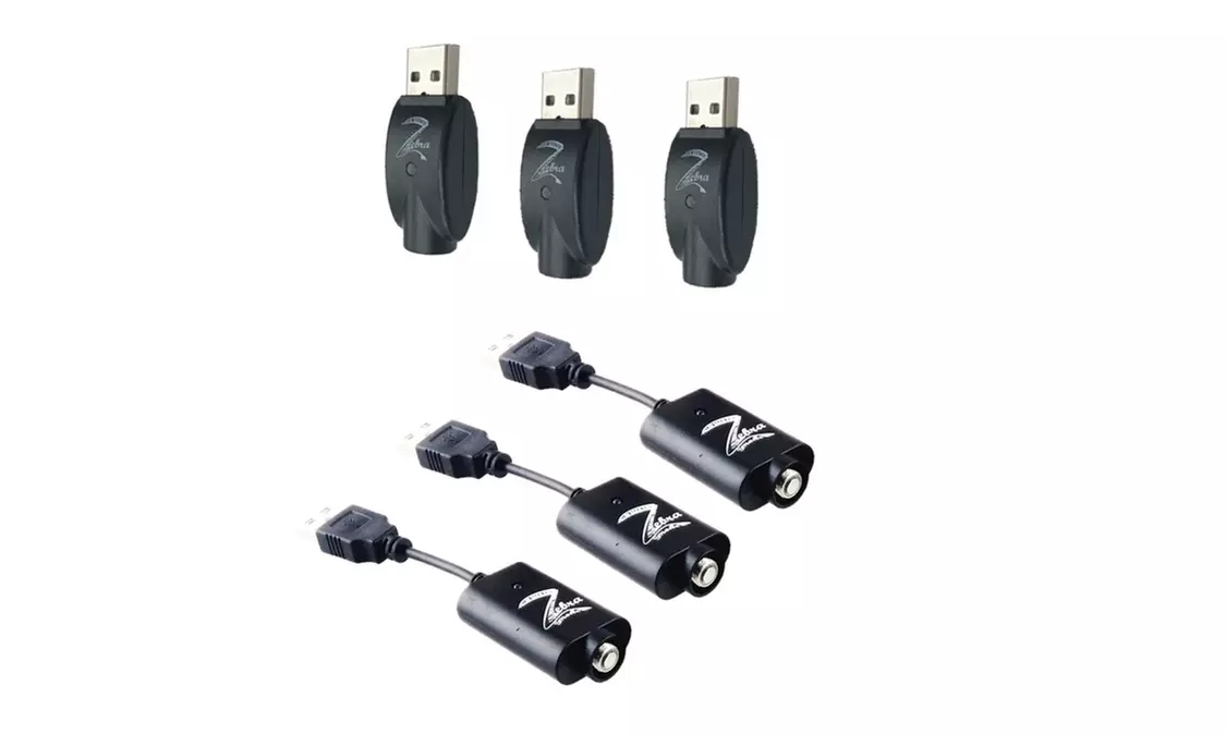 510 Thread USB Smart VAPE PEN Charger Adapter Converter  3 Pack - Primary Image