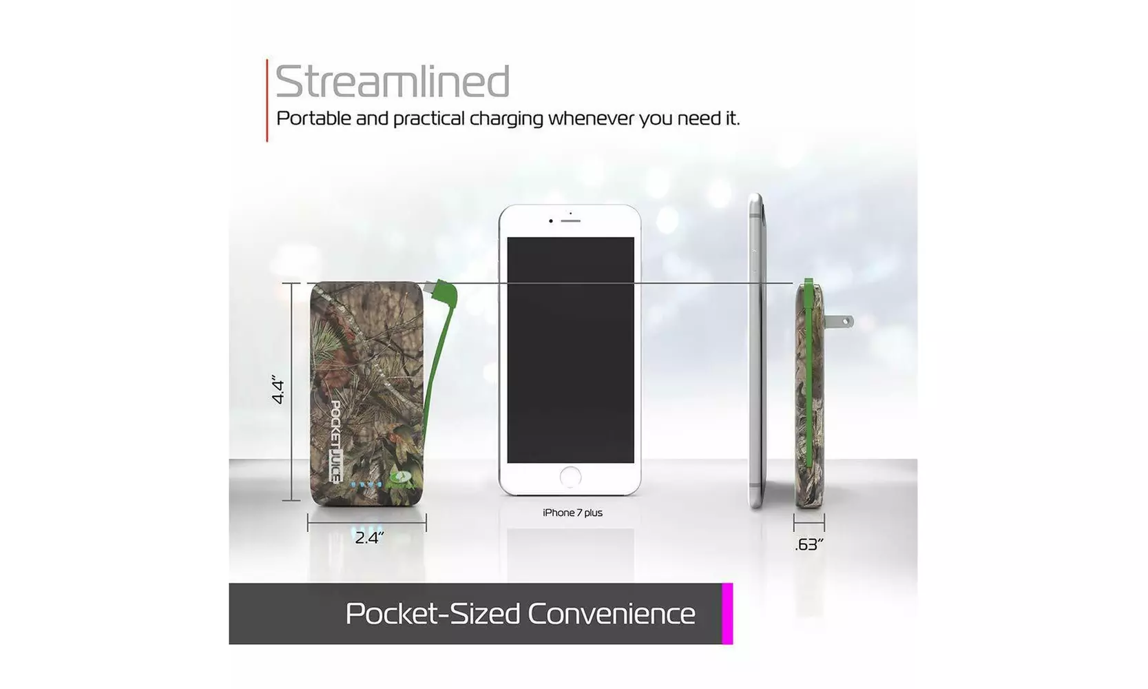 Tzumi PocketJuice Endurance AC 4000 mAh Portable High Speed Power Bank Charger - Second Medium