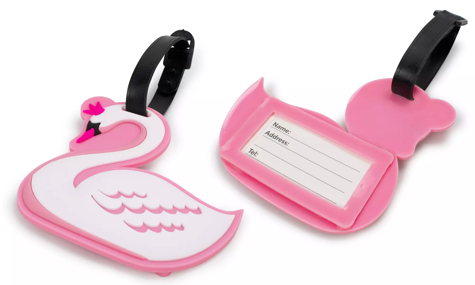 Miami CarryOn 2-Piece Novelty Luggage Tags