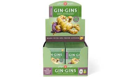 Gin-Gins Chewy Original Travel Packs ( 24 - 1.6 oz bags )
