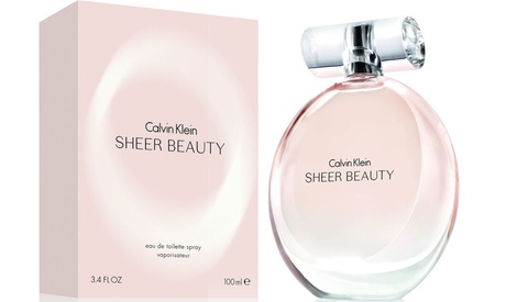 Calvin Klein Calvin Klein Sheer Beauty for Women Spray Eau de Toilette 3.4 Oz in rgb