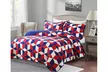 Patriotic Oversized Twin Quilt Set - America - Second Medium