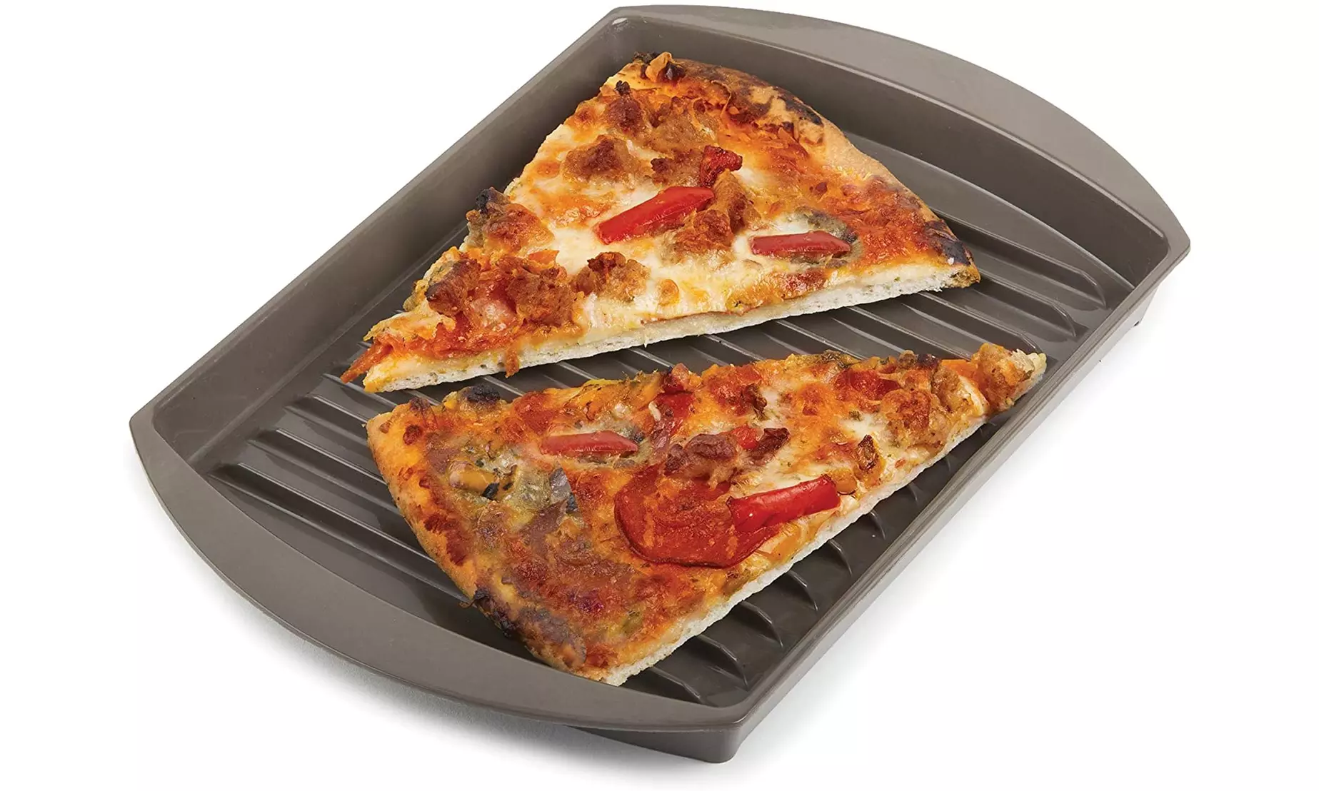 Prep Solutions by Progressive Microwavable Plates, Bacon Grill - Small, 1 Piece - Primary Image
