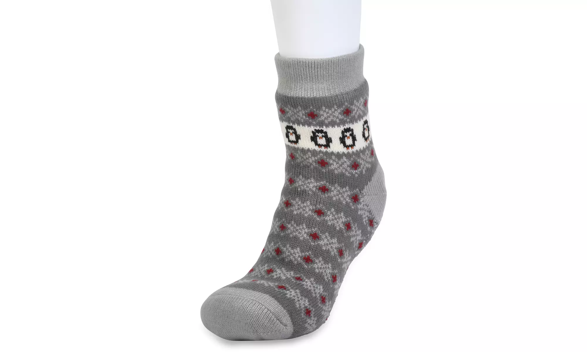 Gaahuu Women's Cuffed Ankle Cabin Socks with Faux Shearling Lining  - Second Medium