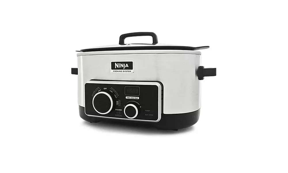  Ninja 4 in 1 Slow Cooker 6 QT - Stainless steel - Model MC900QSS - Primary Image