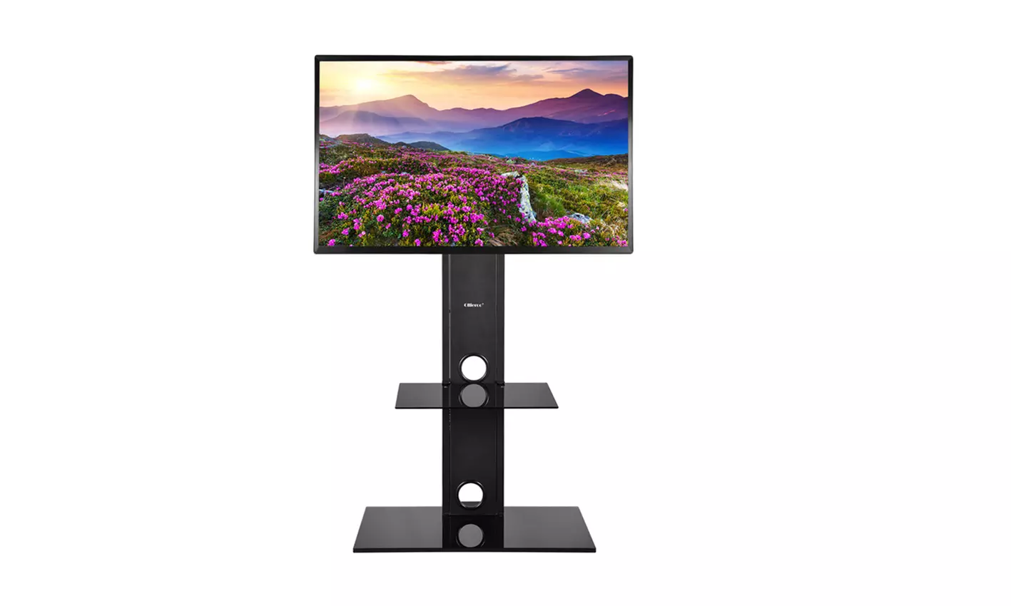 Ollieroo Swivel Floor TV Stand with Mount for Most 26-65 inch TVs up to 110 lbs - Primary Image
