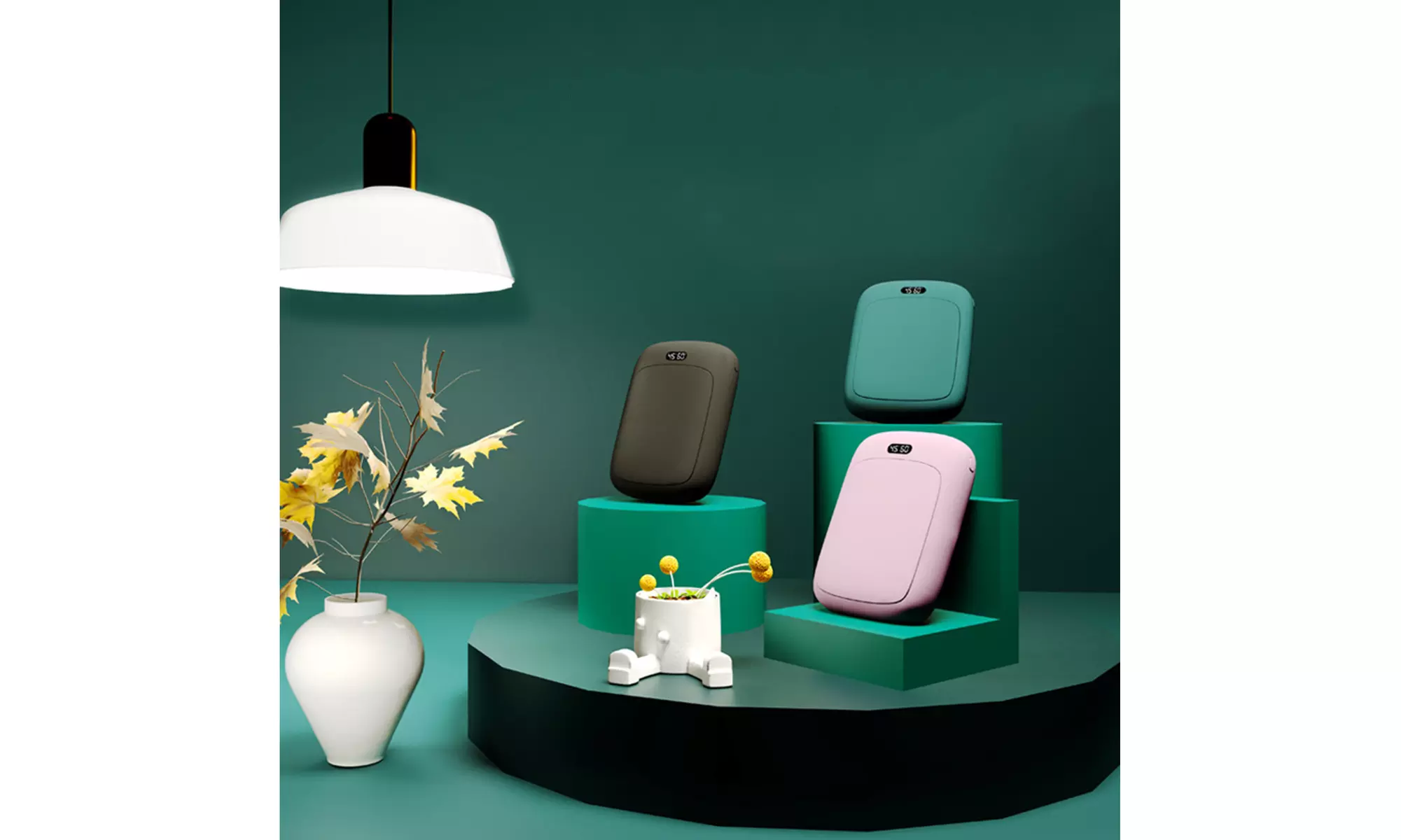 Portable rechargeable  electric heater/power bank - Primary Image