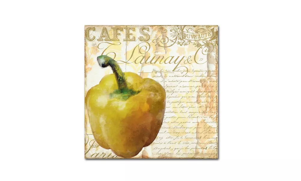 Color Bakery 'Cafe d'Or VII' Canvas Art - Primary Image