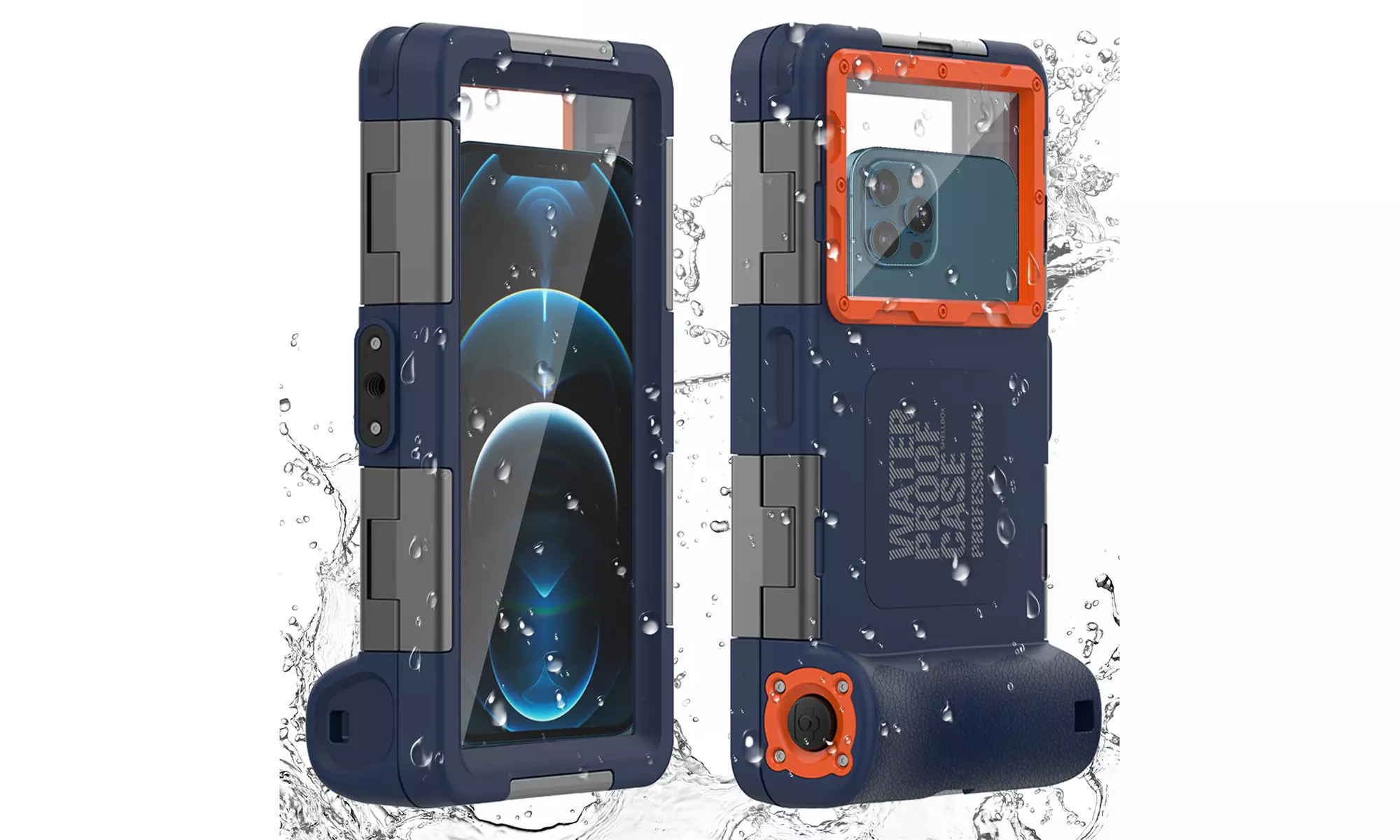 Shellbox Case 15m/50ft Diving Snorkeling Case Compatible For iPhone/Samsung - Second Medium