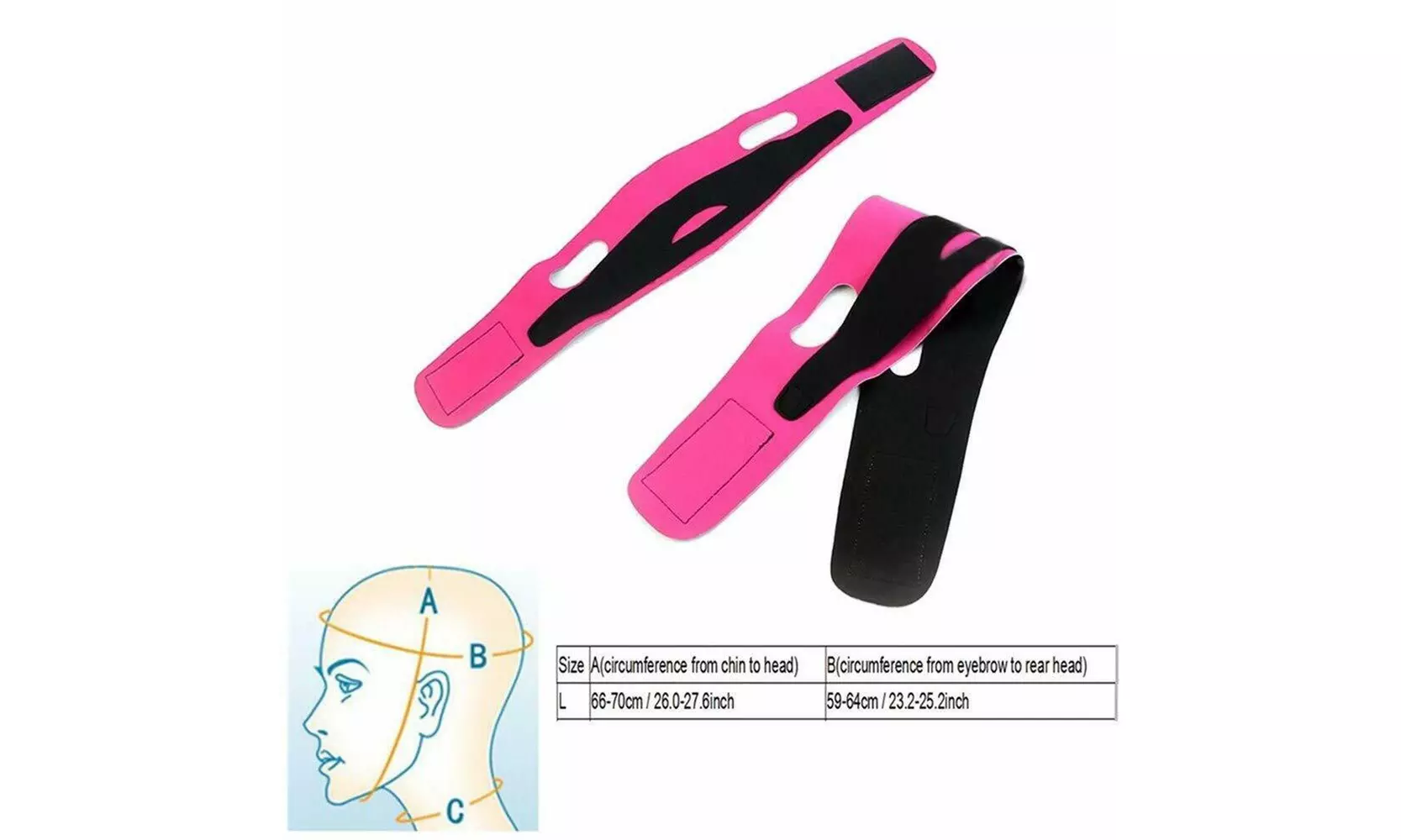 Face Slim Strap V-Line Face Shapes Chin Cheek Lift Up Anti Wrinkle Lifting Belt - Second Medium