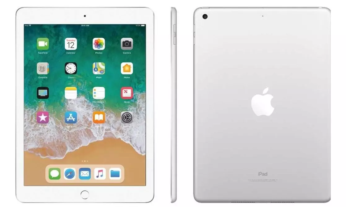Apple iPad 5 (Verizon) 9.7" Tablet 128GB Flash iOS Silver - Scratch and Dent