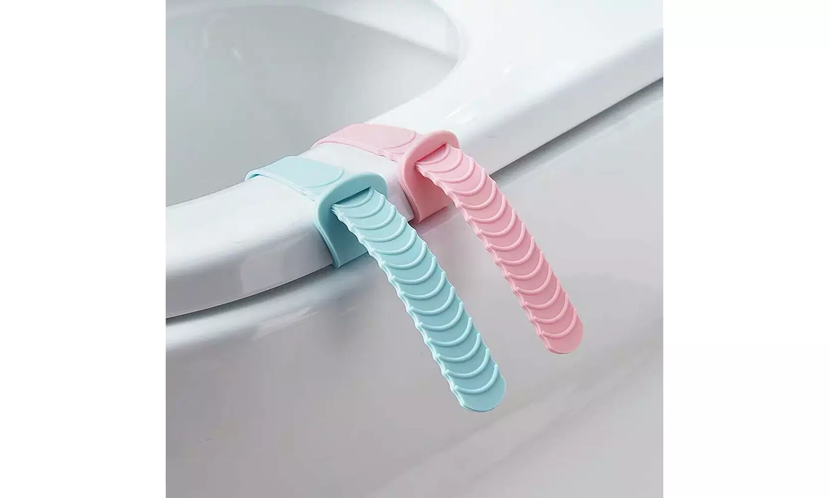 4 Pack Seat Cover Lifter Lift Handle Toilet Bathroom Avoid Touching Lid - Primary Image