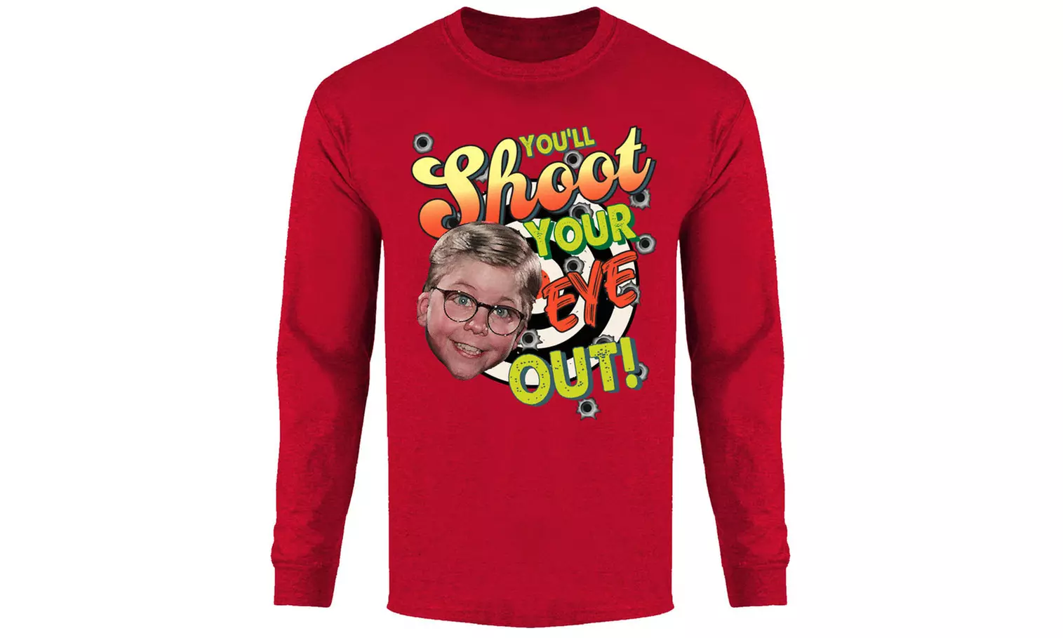 Men's Christmas Spirit Holiday Festive Long Sleeve Shirt (S-2XL)