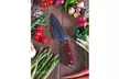 3 Piece CRIMSON Chef Knife Set by Ergo Chef - Second Medium