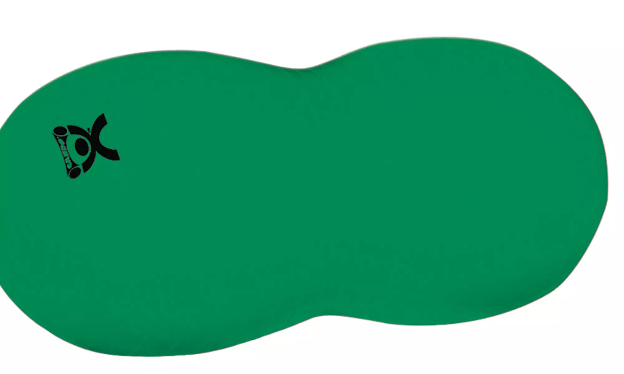 CanDo Inflatable Exercise Saddle Roll - Green - 24" Dia x 43" L  - Primary Image