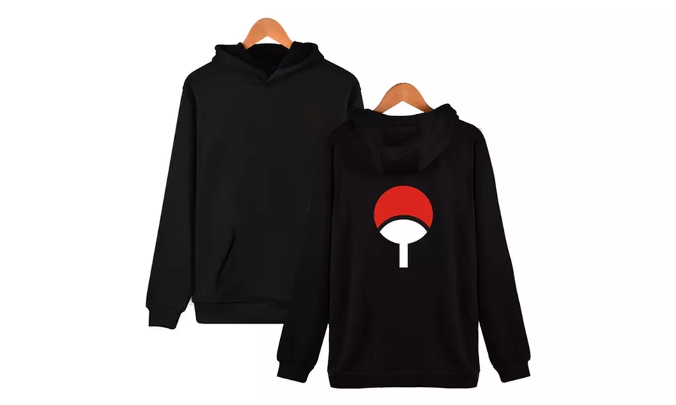 Anime Naruto Uzumaki Sweatshirt Uchiha Sasuke Hoodie Jacket Pullover Coat Unisex - Primary Image