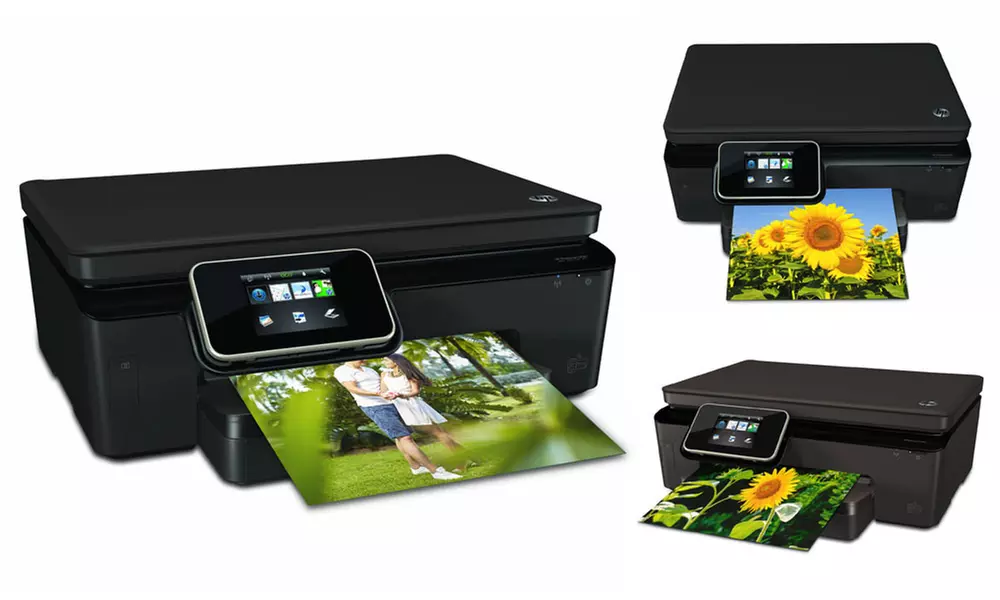 HP Photosmart All-in-One Wireless Photo Printer (Refurbished) - Primary Image