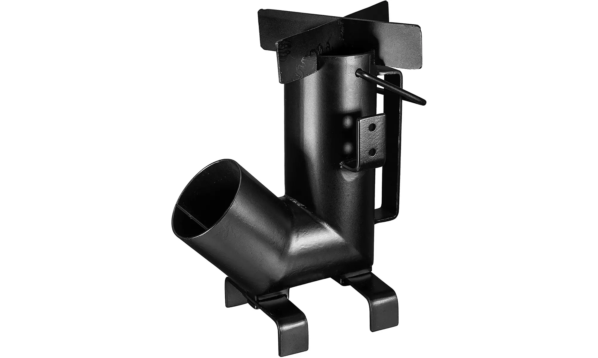 Bruntmor Heavy Duty Portable Camping Rocket Stove with Handle - Primary Image