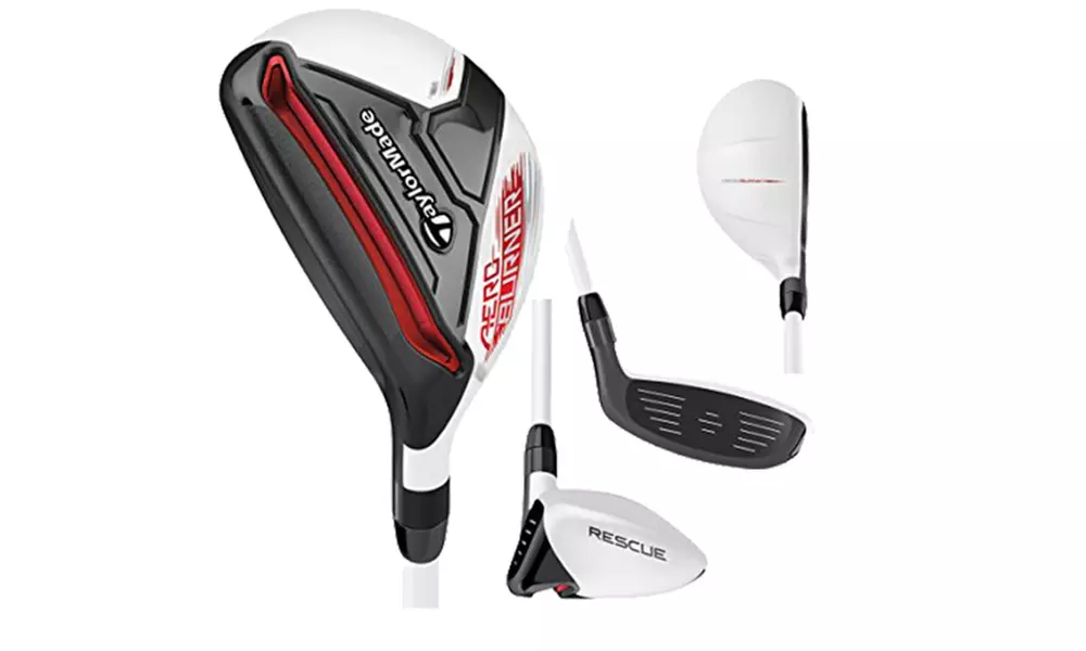 TaylorMade Golf Left Hand AeroBurner HL Hybrid Combo Set(#3h-#4h, 5-PW), Regular - Second Medium