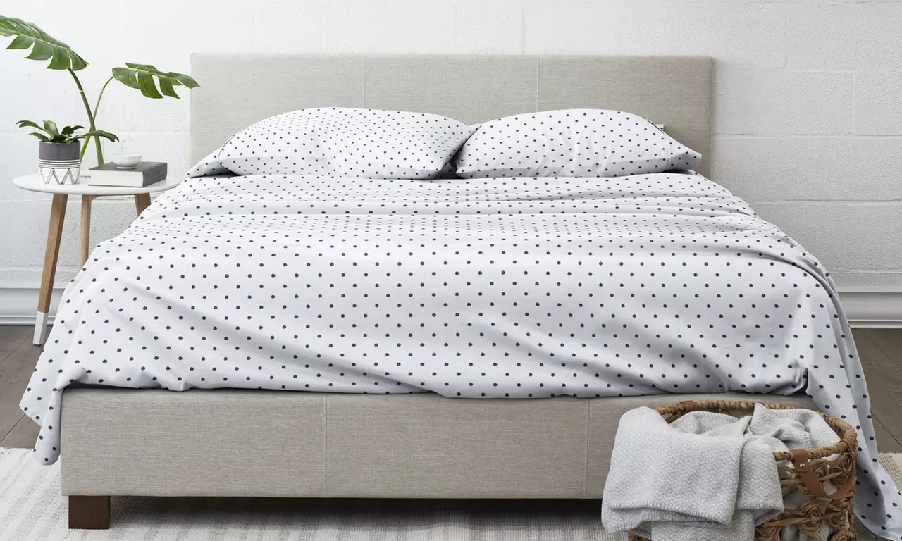 Home Collection Premium Ultra Soft Pattern 4 Piece Bed Sheets Set