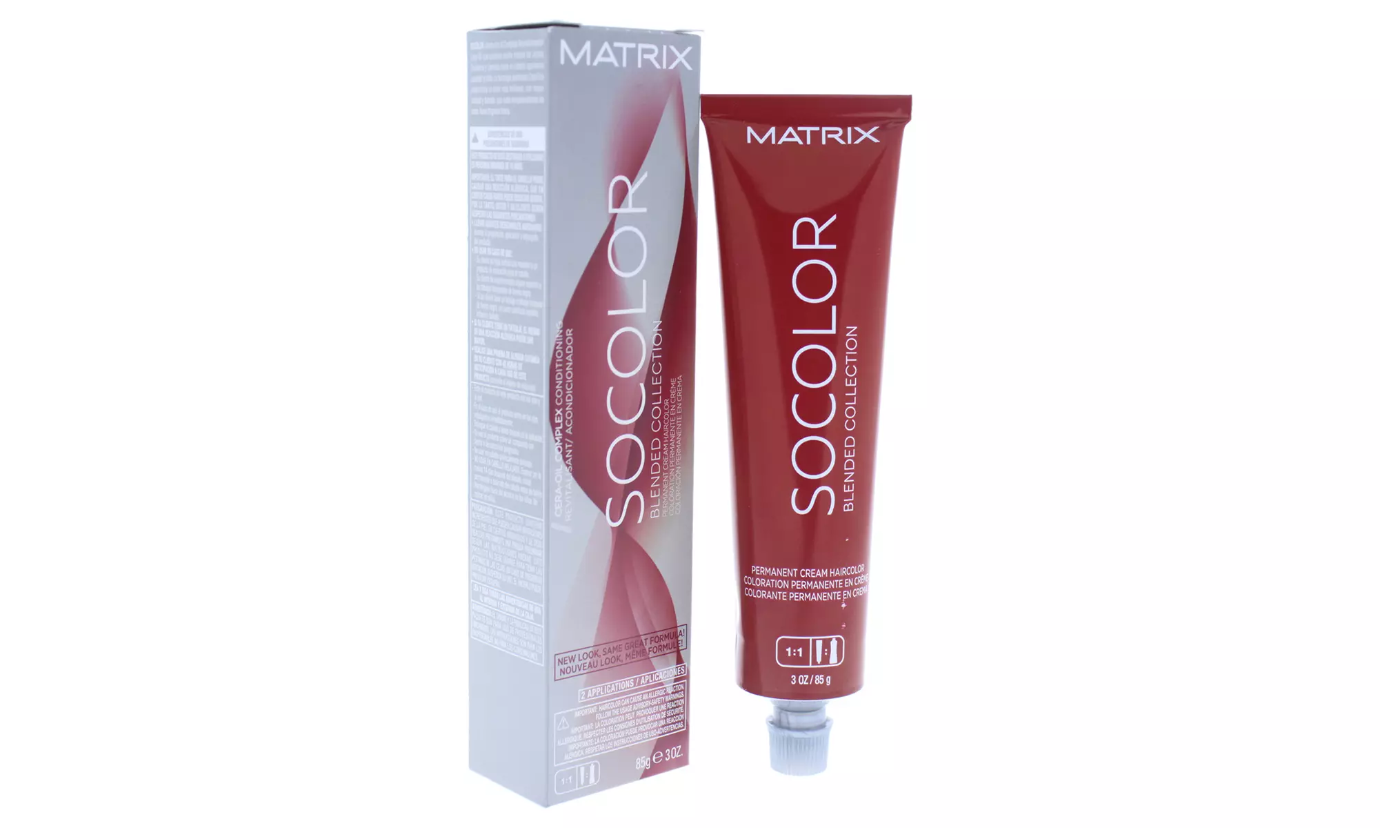 Matrix Socolor Permanent Cream Hair Color   11A Extra Light Ash Blonde Plus - Primary Image