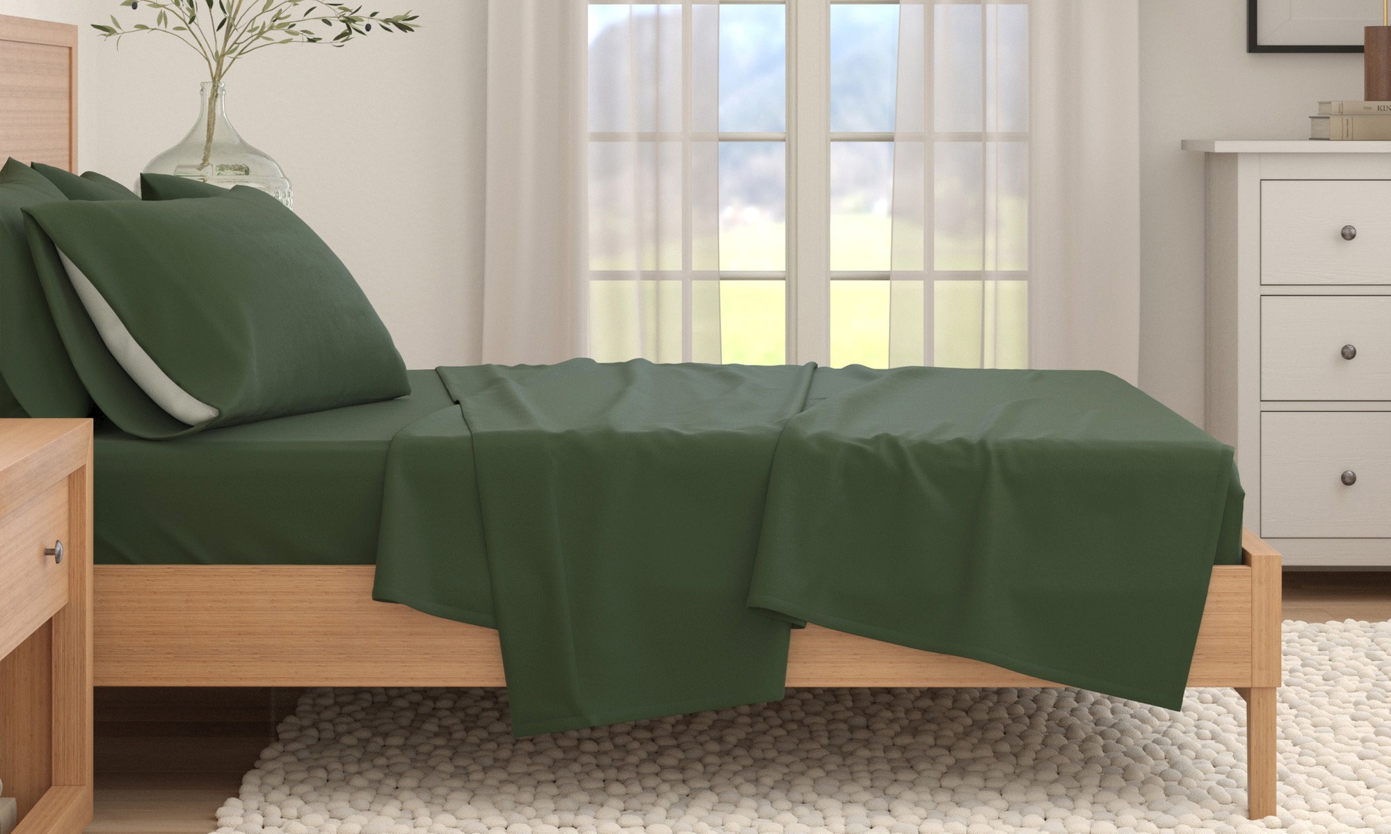 FreshFolds Premium Turkish Cotton Flannel Sheet Set