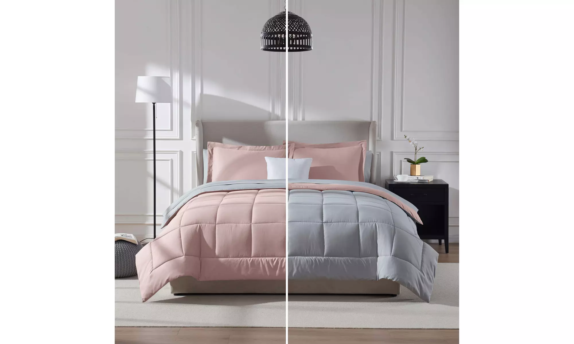 Nestl 7 Piece Reversible Bed in a Bag  